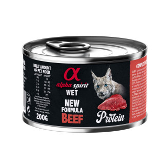 Корм Alpha Spirit Beef for Adult Cats вологий з яловичиною для дорослих котів 200 гр - Інтернет-магазин спільних покупок ToGether