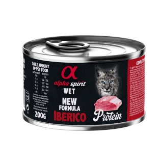 Корм Alpha Spirit Iberico for Adult Cats вологий з іберійською свининою для дорослих котів 200 гр - Інтернет-магазин спільних покупок ToGether