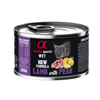 Корм Alpha Spirit Lamb with Pear for Adult cats вологий з ягнятком для дорослих котів 200 гр - Інтернет-магазин спільних покупок ToGether