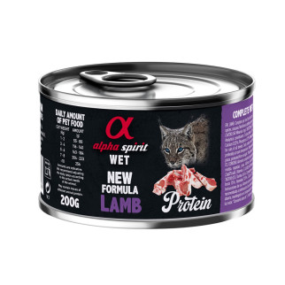 Корм Alpha Spirit Lamb for Adult Cats вологий з ягнятком для дорослих котів 200 гр - Інтернет-магазин спільних покупок ToGether