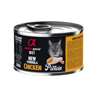 Корм Alpha Spirit Chicken for Adult Cat вологий з куркою для дорослих котів 200 гр - Інтернет-магазин спільних покупок ToGether