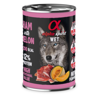 Корм Alpha Spirit Ham With Melon вологий з хамоном для дорослих собак 400 гр - Інтернет-магазин спільних покупок ToGether