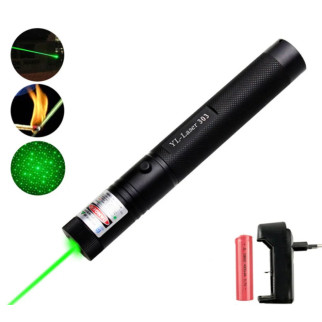 Лазер супер потужний Laser pointer YL-303 Black (00871) - Інтернет-магазин спільних покупок ToGether