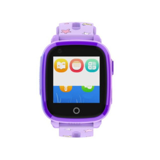 Дитячий розумний смарт годинник-телефон з відеодзвінком 4G Baby Smart Watch Supero Df33z Фіолетовий - Інтернет-магазин спільних покупок ToGether