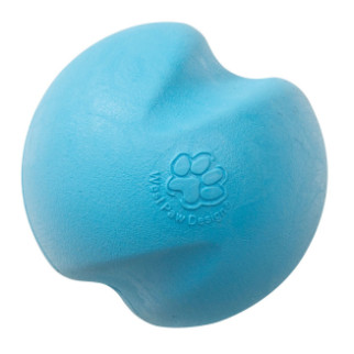 Іграшка для собак West Paw Jive Dog Ball блакитна, 8 см - Інтернет-магазин спільних покупок ToGether
