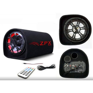 Автомобільний сабвуфер бочка з пультом ZPX Audio ZX-10Sub активний сабвуфер для автомобіля Bluetooth колонка із вбудованим підсилювачем 800 Вт - Інтернет-магазин спільних покупок ToGether