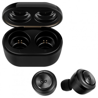 Бездротові вакуумні Bluetooth навушники Air Twins A6 TWS гарнітура з боксом для заряджання Black - Інтернет-магазин спільних покупок ToGether