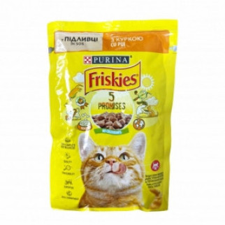Вологий корм для кішок Friskies NEW курка в підливі 85 г - Інтернет-магазин спільних покупок ToGether