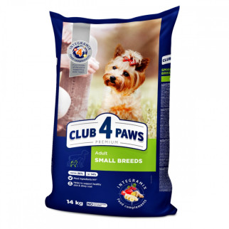 Club 4 paws (Клуб 4 лапи) PREMIUM для собак дрібних порід з куркою 2кг - Інтернет-магазин спільних покупок ToGether