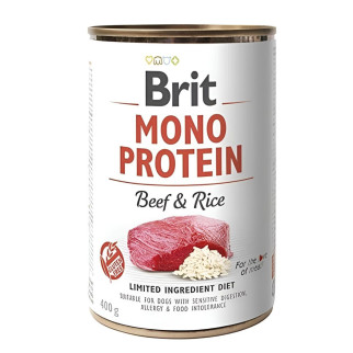 Brit Mono Protein BeefRice з яловичиною та рисом 400 г - Інтернет-магазин спільних покупок ToGether