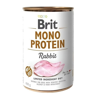 Brit Mono Protein Rabbit з кроликом 400 г 400 г - Інтернет-магазин спільних покупок ToGether