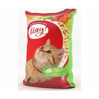МЯУ для котів м'ясо, рис, овочі 14кг 363280 - Інтернет-магазин спільних покупок ToGether