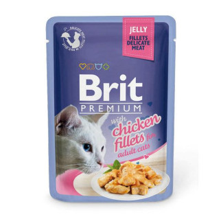 Brit Premium Cat pouch філе курки в желе 85г 85г - Інтернет-магазин спільних покупок ToGether