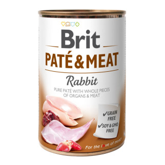 Brit Pate Meat Dog консерва для собак з кроликом 400г - Інтернет-магазин спільних покупок ToGether