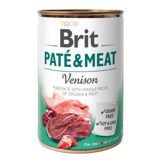 Brit Pate Meat Dog консерва для собак з олениною 400г - Інтернет-магазин спільних покупок ToGether