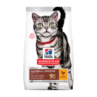 Hills SP Feline Adult Hairball Indoor Chicken 0,3 кг - Інтернет-магазин спільних покупок ToGether