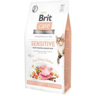 Brit Care Cat GF Sensitive HDigestion Delicate Taste Корм для котів 2 кг - Інтернет-магазин спільних покупок ToGether