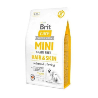 Brit Care GF Mini Hair Skin сухий корм для дорослих собак дрібних порід, що мають довгу шерсть із лососем і - Інтернет-магазин спільних покупок ToGether