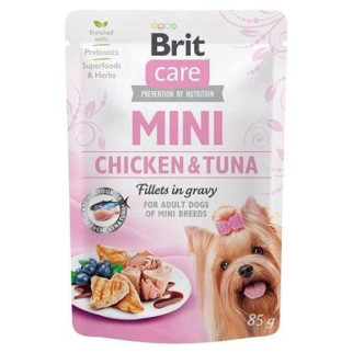 Brit Care Mini Pate pouch Вологий корм для цуценят філе курки та тунця 85 г - Інтернет-магазин спільних покупок ToGether