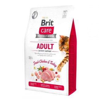 Brit Care Cat Grain-Free Adult Activity Support сухий корм для котів із високою активністю 2 кг - Інтернет-магазин спільних покупок ToGether