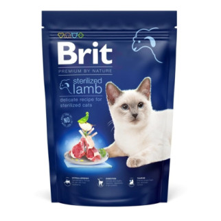 Brit Premium by Nature Cat Sterilized Lamb Сухий корм для стерилізованих кішок з ягням 800 г - Інтернет-магазин спільних покупок ToGether