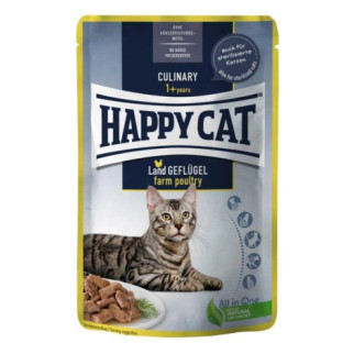 Happy Cat Вологий корм для кішок курка та морква 100 г - Інтернет-магазин спільних покупок ToGether