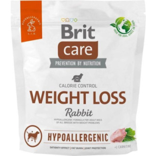 Сухий корм Brit Care Dog Hypoallergenic Weight Loss гіпоалергенний для собак із зайвою вагою з кроликом 1 кг - Інтернет-магазин спільних покупок ToGether