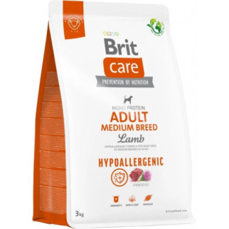 Brit Care Dog Hypoallergenic Adult Medium Breed Сухий корм для собак середніх порід гіпоалергенний з ягням - Інтернет-магазин спільних покупок ToGether