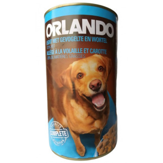 Orlando Вологий корм для собак із птицею й морквою 1,24 кг - Інтернет-магазин спільних покупок ToGether