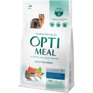 Optimeal Повно-живний сухий корм для дорослих собак мініатюрних порід із високим вмістом лосося 0.7 кг - Інтернет-магазин спільних покупок ToGether