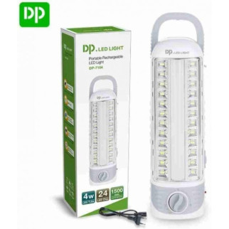 Акумуляторний Ліхтар-Лампа LED 4+2.4W DP-7104 1500 mAh (White) - Інтернет-магазин спільних покупок ToGether