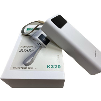 Повербанк УМБ Kamry 30000 mAh K-320 Зовнішній акумулятор для заряджання портативних пристроїв - Інтернет-магазин спільних покупок ToGether