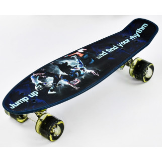 Скейт Пенні борд Best Board з PU колесами, що світяться Jump Up (74497) - Інтернет-магазин спільних покупок ToGether