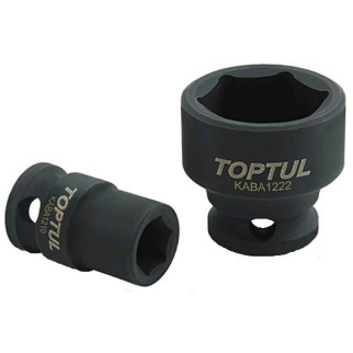 Ударна головка для пневмогайковерта TOPTUL 1" 85 мм KABA3285 - Інтернет-магазин спільних покупок ToGether