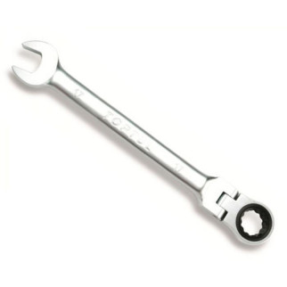Ключ ріжково-накидний тріскачковий із шарніром 14 мм TOPTUL AOAH1414 - Інтернет-магазин спільних покупок ToGether