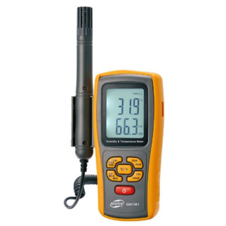 Термогігрометр електронний 0-100%, -10-50 °C BENETECH GM1361 - Інтернет-магазин спільних покупок ToGether