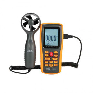 Анемометр-термометр USB 0,3-45 м/с, 0-45 °C BENETECH GM8902 - Інтернет-магазин спільних покупок ToGether