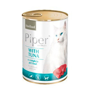 Dolina Noteci Piper cat консерви з тунцем для стерилізованих кішок 400 г 302162 - Інтернет-магазин спільних покупок ToGether