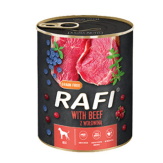 Dolina Noteci Rafi консерви для собак (65) паштет яловичина, лохина, журавлина 304906 800г - Інтернет-магазин спільних покупок ToGether