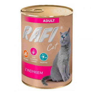 Dolina Noteci Rafi Adult Cat консерви для кішок з індичкою 400г - Інтернет-магазин спільних покупок ToGether