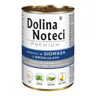 Dolina Noteci Premium консерви для собак з тріскою і брокколі 400г 300670 - Інтернет-магазин спільних покупок ToGether