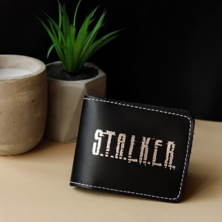Обкладинка для УБД "STALKER" чорна з посрібленням,біла нитка. - Інтернет-магазин спільних покупок ToGether