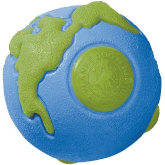 Іграшка для собак OutwardHound Planet Dog Orbee Ball синьо-зелена, 7 см - Інтернет-магазин спільних покупок ToGether