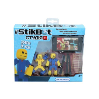 Ігровий набір для анімаційної творчості STIKBOT - СТУДІЯ (2 фігурки, штатив) - Інтернет-магазин спільних покупок ToGether
