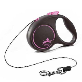 Рулетка для собак Design XS 8кг3м трос рожева - Інтернет-магазин спільних покупок ToGether