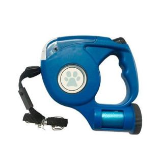 Рулетка з ліхтариком і пакетами для фекалій 5м35кг трос синя - Інтернет-магазин спільних покупок ToGether