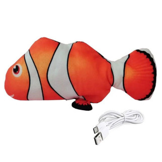 Іграшка рибка Клоун вібро 25 см - Інтернет-магазин спільних покупок ToGether