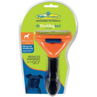 FURminator з кнопкою для собак з короткою шерстю розмір M (66 мм ширина леза) - Інтернет-магазин спільних покупок ToGether