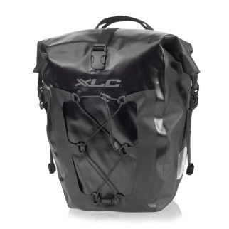 Комплект водонепроникних сумок XLC (2 шт), 21x18x46см, чорний - Інтернет-магазин спільних покупок ToGether