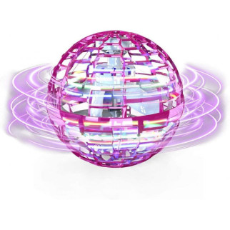 Літаючий куля, що світиться FlyNova PRO Gyrosphere Рожевий - Інтернет-магазин спільних покупок ToGether
